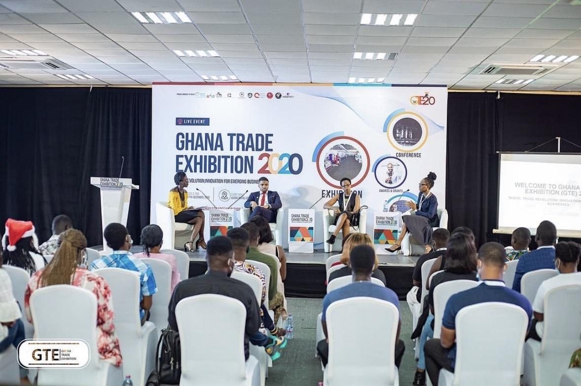 Panel discussion at Ghana Trade Exhibition